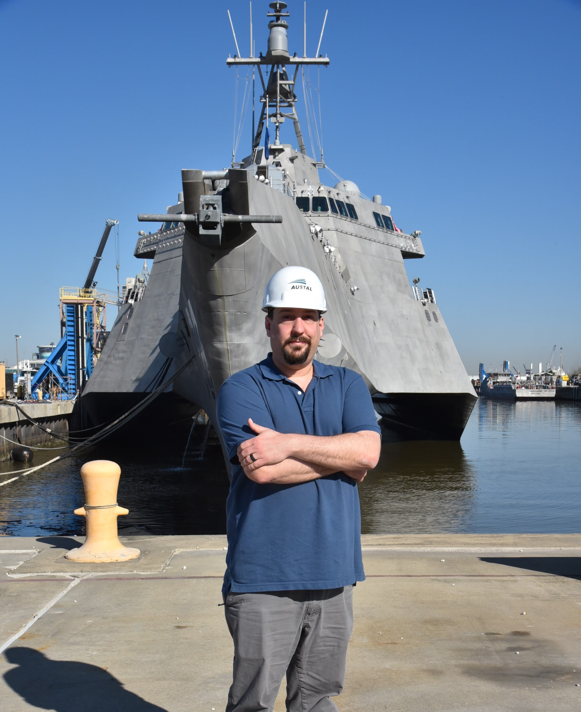 Austal USA Naval Architect Josh Trippi