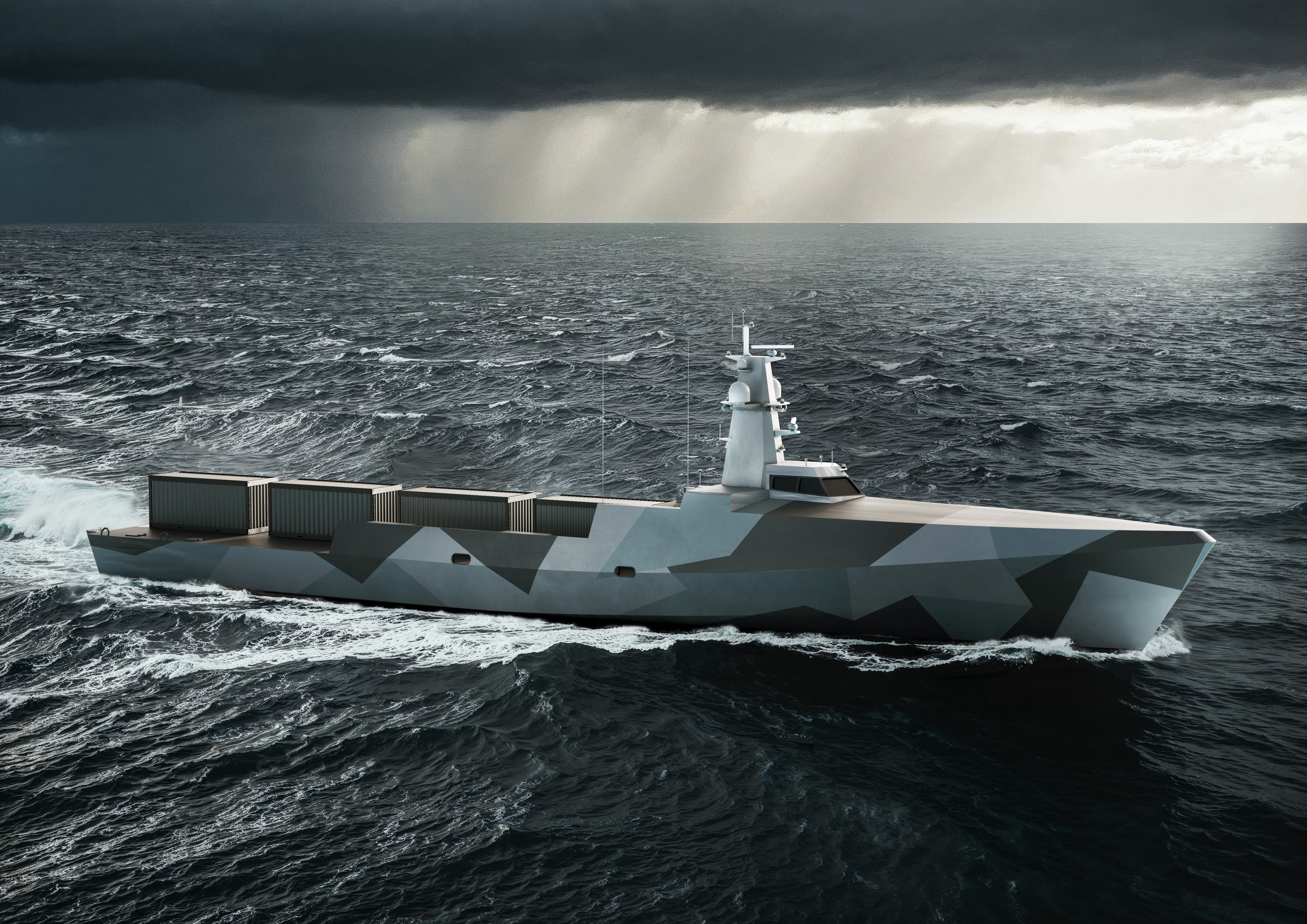 A flexible, long-range autonomy-ready platform delivering persistent awareness and distributed lethality with low personnel demand.