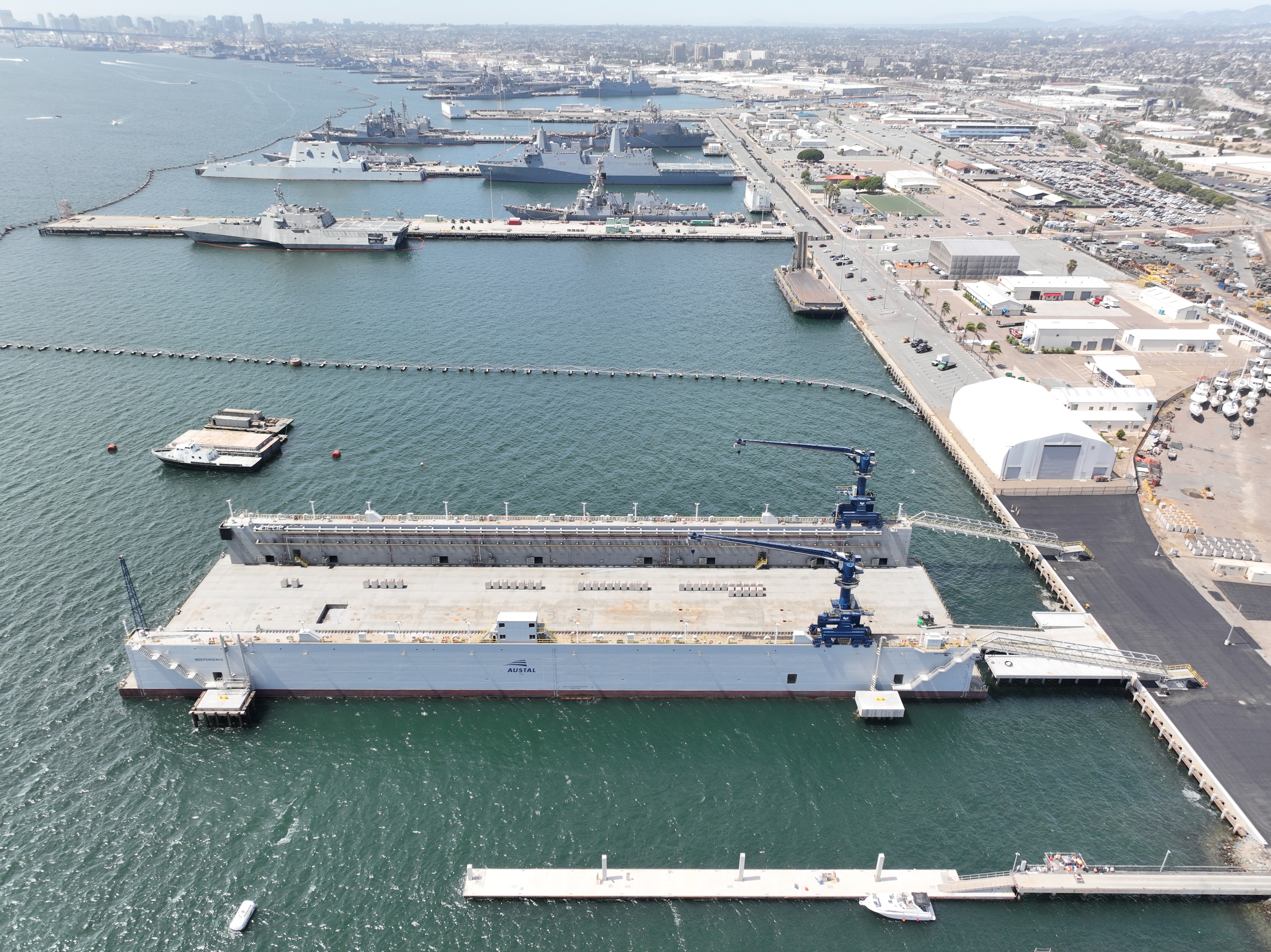 Austal USA's Dry Dock Independence fully certified and operational