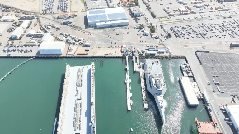 Austal USA San Diego waterfront repair facility