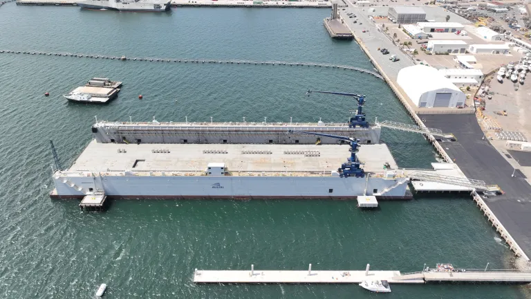 Austal USA's Dry Dock Independence fully certified and operational